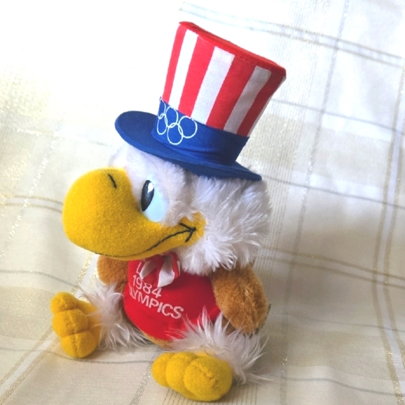 1984 L.A. Olympics, Sam the Olympic Eagle Plush - Picture 3 of 14